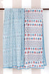 Mulmul Cotton Dohar in Floral Block Print